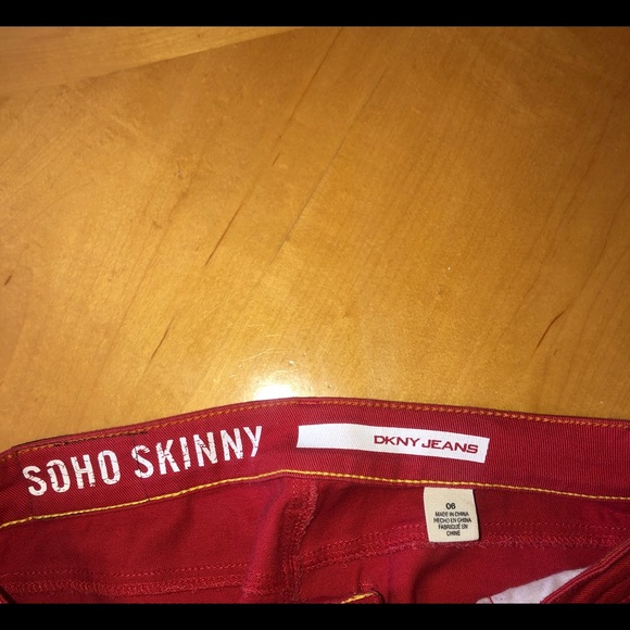 Red Jeans - Picture 2 of 3